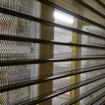 Perforated Shutters Installation UK