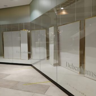 Toughened Frameless Shopfronts UK